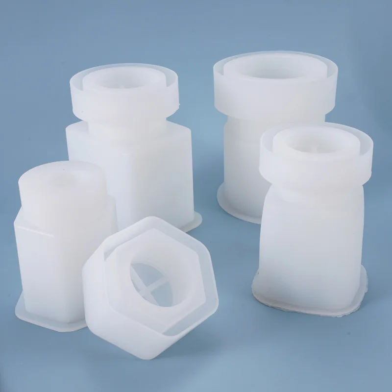 2Pcs/Set DIY Crystal Epoxy Resin Hexagonal Prism Bottle Silicone Mold Kit Storage Box Resin Carfts Handmade Casting Mould Tools
2Pcs/Set DIY Crystal Epoxy Resin Hexagonal Prism Bottle Silicone Mold Kit Storage Box Resin Carfts Handmade Casting Mould Tools