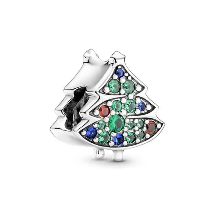 Authentic 925 Sterling Silver Christmas ColourTree Bead Charm Fit Women Pandora Bracelet & Necklace Jewelry
Authentic 925 Sterling Silver Christmas ColourTree Bead Charm Fit Women Pandora Bracelet & Necklace Jewelry