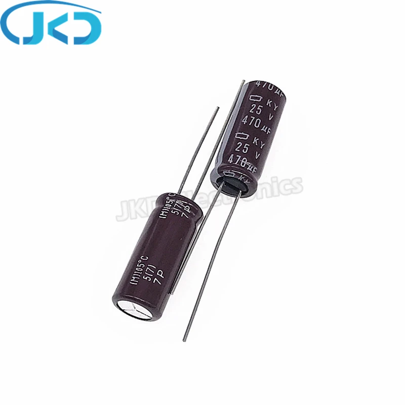 10pcs 470uF 25V NIPPON NCC KZE Series 8*20mm Low impedance ESR Long Life 25V470uF Aluminum Electrolytic Capacitor
10pcs 470uF 25V NIPPON NCC KZE Series 8*20mm Low impedance ESR Long Life 25V470uF Aluminum Electrolytic Capacitor