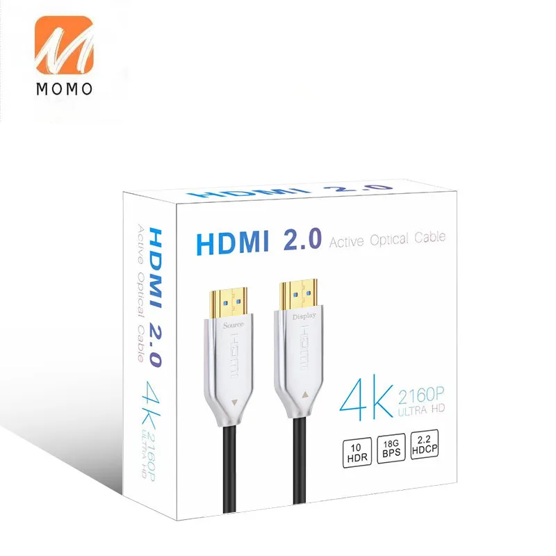 Кабель HDMI 2,0 2k 4k 8k 60hz HDMI волоконно-оптический кабель для компьютера 
Кабель HDMI 2,0 2k 4k 8k 60hz HDMI волоконно-оптический кабель для компьютера
