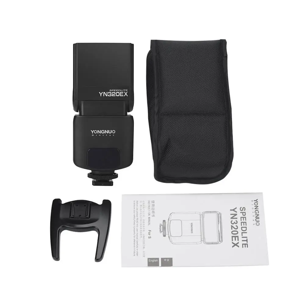 YONGNUO YN320EX , Master Slave Speedlite 1/8000s HSS GN31 5600K Sony A7/A99/A77 II/A6000/A6300/A6500
YONGNUO YN320EX , Master Slave Speedlite 1/8000s HSS GN31 5600K Sony A7/A99/A77 II/A6000/A6300/A6500