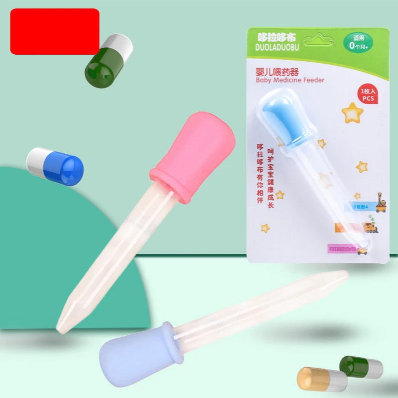 Silicone Medicine Feeder Baby Dropper Type Medicine Feeder With Scale Baby Accessories 5ML Liquid Food Dropper Infant Utensils
Silicone Medicine Feeder Baby Dropper Type Medicine Feeder With Scale Baby Accessories 5ML Liquid Food Dropper Infant Utensils