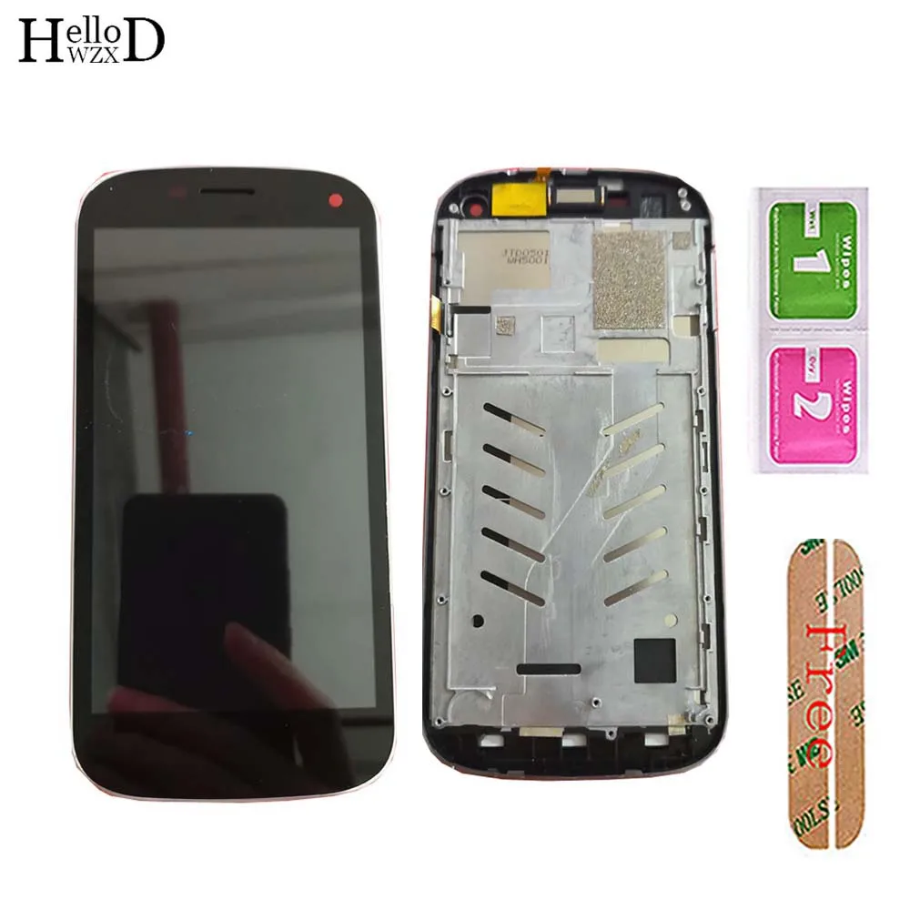 Mobile LCD Display + Touch Screen For AMGOO AM525 Lens Sensor Digitizer Panel Front Glass LCD Display Tools 3M Glue
Mobile LCD Display + Touch Screen For AMGOO AM525 Lens Sensor Digitizer Panel Front Glass LCD Display Tools 3M Glue
