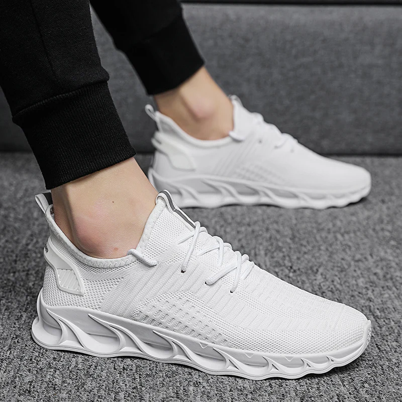 Running Shoes Men Wear-resistant Non-slip Mesh Sneakers Breathable Lightweight Soft Bottom Shock Absorption Walking Shoes
Running Shoes Men Wear-resistant Non-slip Mesh Sneakers Breathable Lightweight Soft Bottom Shock Absorption Walking Shoes
