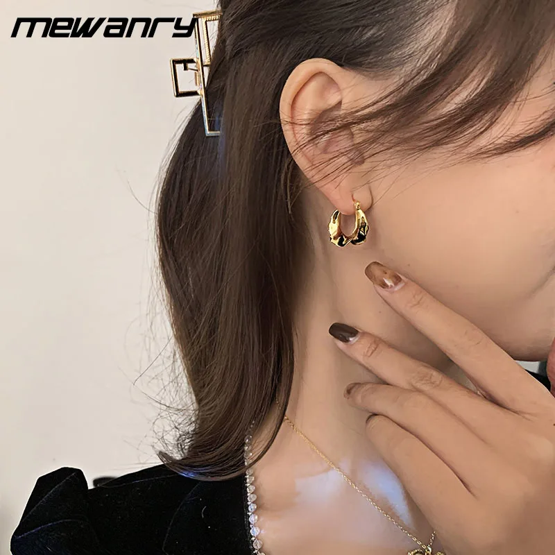 Mewanry Prevent Allergy Silver Color Stud Earrings New Fashion Creative Irregular Geometric Party Jewelry Gifts for Women
Mewanry Prevent Allergy Silver Color Stud Earrings New Fashion Creative Irregular Geometric Party Jewelry Gifts for Women