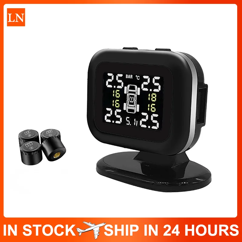 Auto 360 Degree Mini Tpms Tire Pressure Alarm Tool Digital Tyre Air Monitoring System Real Time Auto Parts With Usb Charging
Auto 360 Degree Mini Tpms Tire Pressure Alarm Tool Digital Tyre Air Monitoring System Real Time Auto Parts With Usb Charging