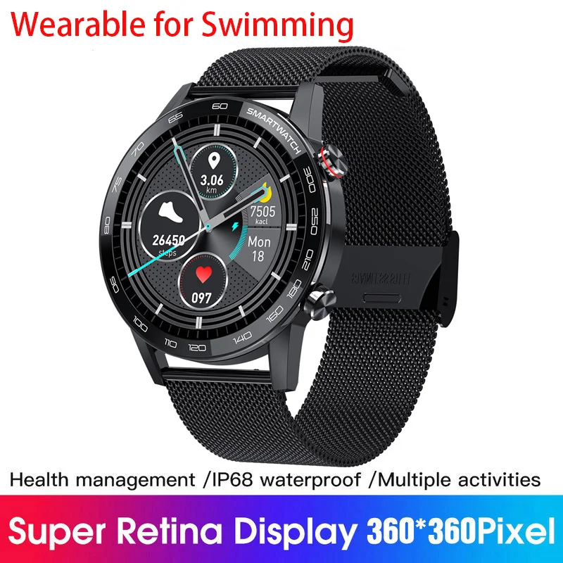 Спортивные Смарт-часы для мужчин ЭКГ IP68 Водонепроницаемый Swinming Smartwatch 1,3 дюймов 360*360 Full HD сенсорный Экран фитнес спортивные часы
Спортивные Смарт-часы для мужчин ЭКГ IP68 Водонепроницаемый Swinming Smartwatch 1,3 дюймов 360*360 Full HD сенсорный Экран фитнес спортивные часы