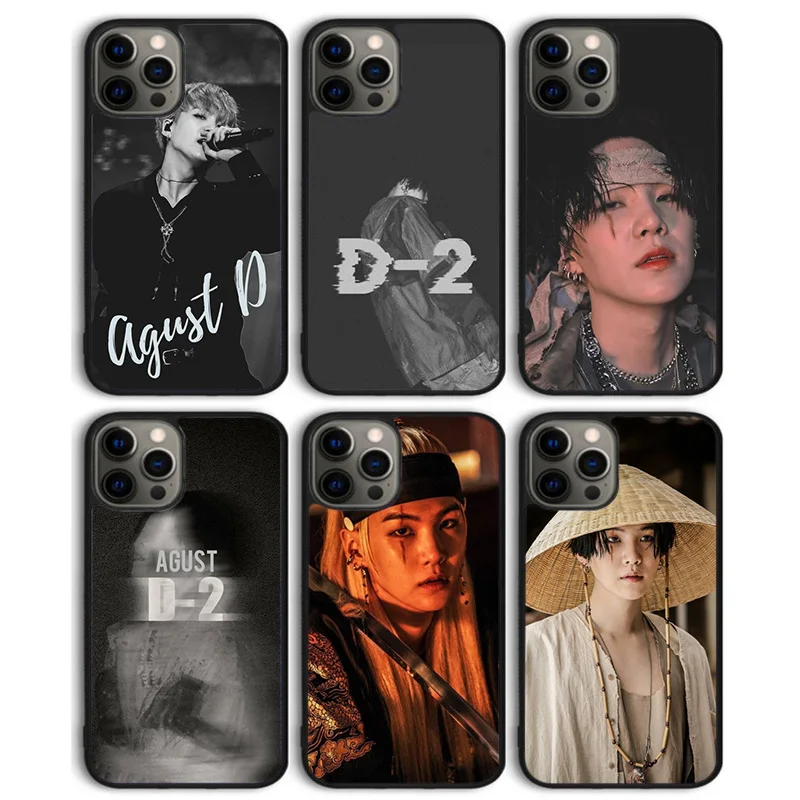 Agust D Suga King чехол для телефона задняя крышка iPhone 13 11 12 Pro Max mini XS XR X 8 Plus 7 SE 2020 6S 5S Coque