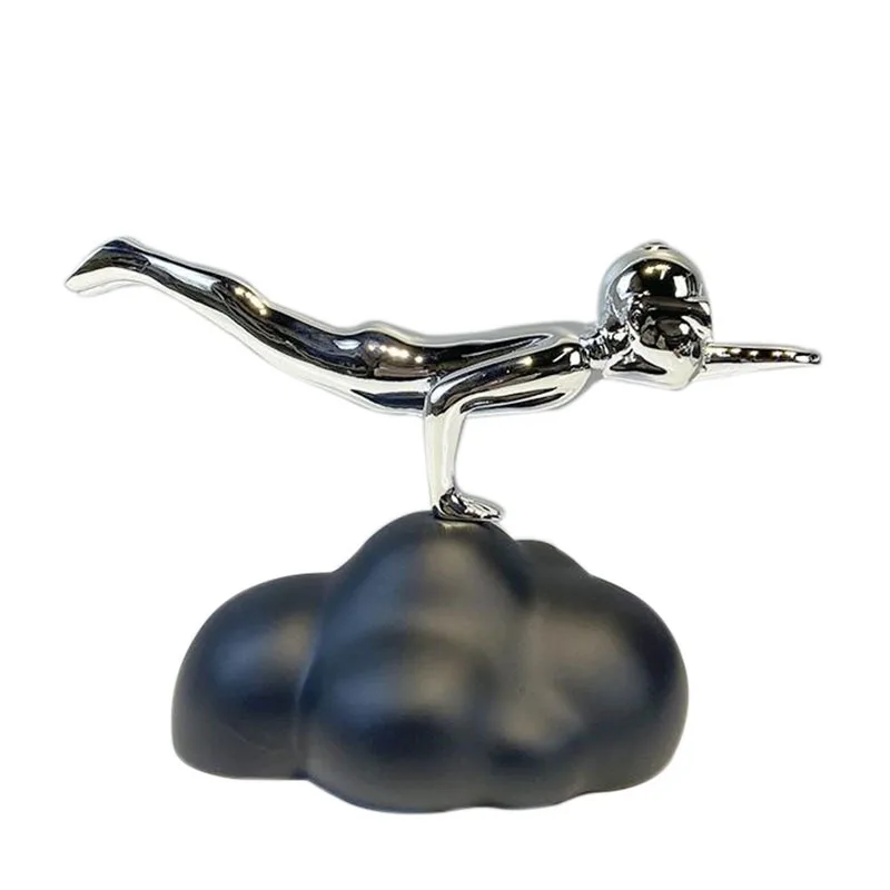 Nordic Creative Flying Boy Figure Artware Character Sculpture Home Decoration Accessories Modern Art Resin Statue Ornament
Nordic Creative Flying Boy Figure Artware Character Sculpture Home Decoration Accessories Modern Art Resin Statue Ornament