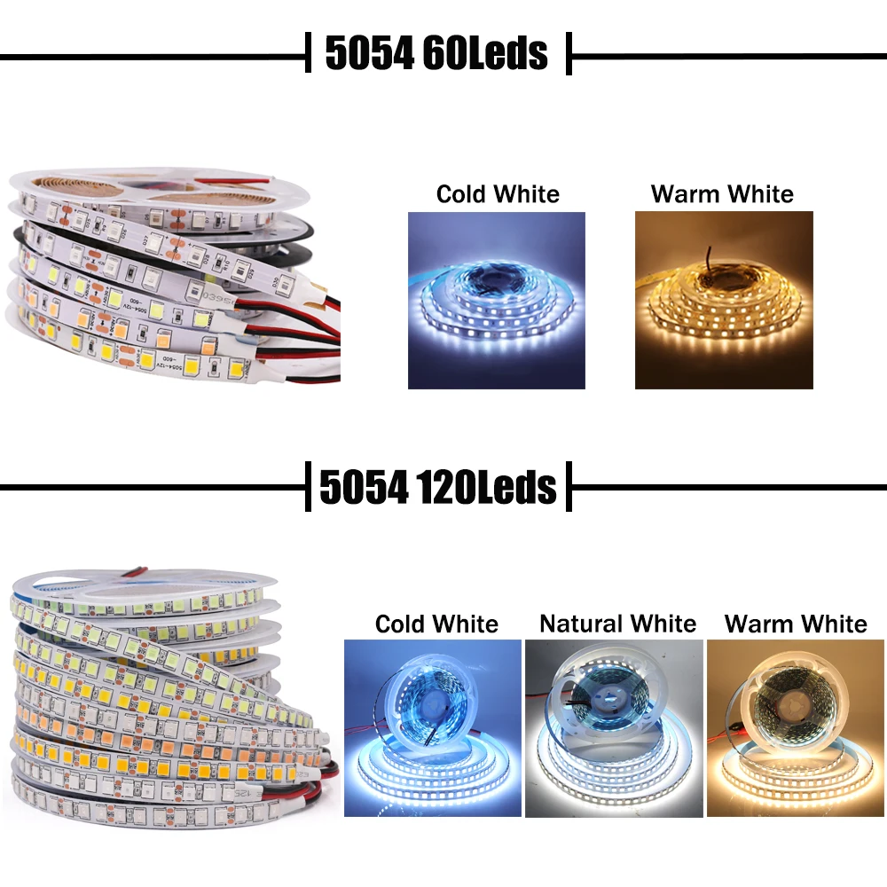 Светодиодная лента RGB 5 м 12 В 5050 5054 гибкая светодиодная 60/120 веревосветильник ПА