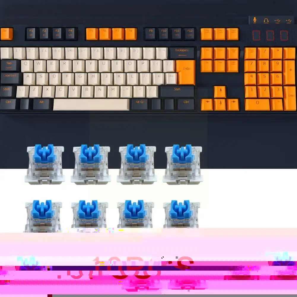 New 10 Pcs Mechanical Keyboard Replacement Shaft Body Gaote Red MX Cyan Shaft Body Brown With Black Dustproof Compatible Sw N6T5
New 10 Pcs Mechanical Keyboard Replacement Shaft Body Gaote Red MX Cyan Shaft Body Brown With Black Dustproof Compatible Sw N6T5