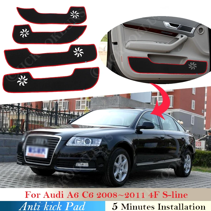 4 pcs For Audi A6 C6 2008 2009 2010 2011 4F S-line Edge Cover Mat Kids Sticker Accessories Car Door Anti Kick Pad Protector Side
4 pcs For Audi A6 C6 2008 2009 2010 2011 4F S-line Edge Cover Mat Kids Sticker Accessories Car Door Anti Kick Pad Protector Side