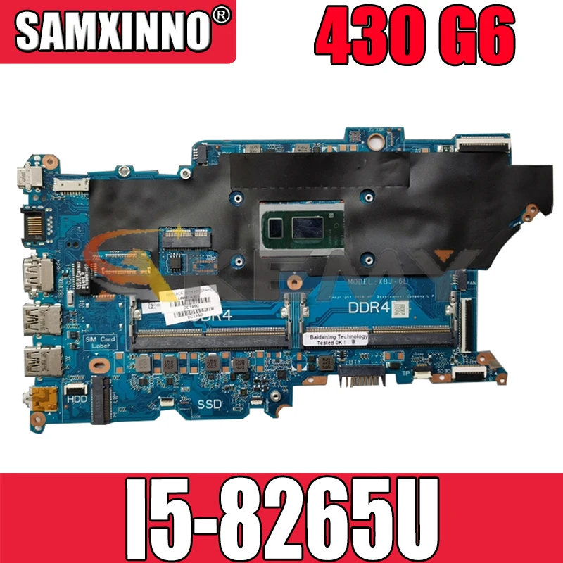 DAX8JMB16E0 для HP Probook 430 G6 I5-8265U материнская плата для ноутбука DDR4 материнская плата для ноутбука
DAX8JMB16E0 для HP Probook 430 G6 I5-8265U материнская плата для ноутбука DDR4 материнская плата для ноутбука