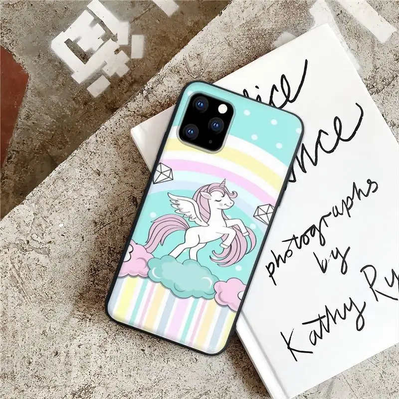 Cute Unicorn Black Silicone Mobile Phone Cover For IPhone 12 11 Pro Max Xs X Xr 7 8 6 6s Plus 5 5s Se 2020 Case
Cute Unicorn Black Silicone Mobile Phone Cover For IPhone 12 11 Pro Max Xs X Xr 7 8 6 6s Plus 5 5s Se 2020 Case