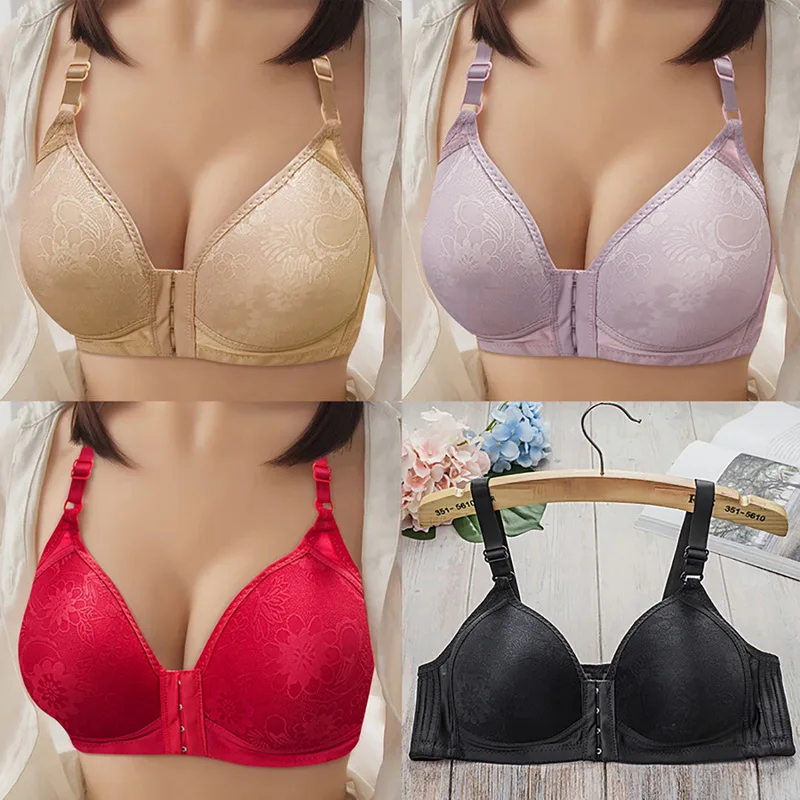 Seamless Sexy Bra For Women Push Up Bras Wire Free Lingerie Full Cup Bralette Cotton Underwear Brassiere Front Closure
Seamless Sexy Bra For Women Push Up Bras Wire Free Lingerie Full Cup Bralette Cotton Underwear Brassiere Front Closure