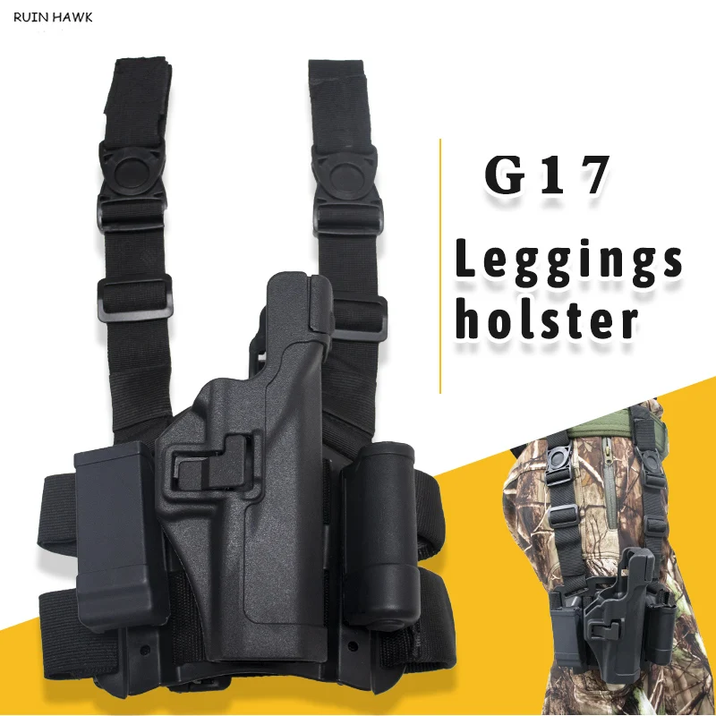 Military Glock 17 19 22 23 31 32 Gun Holster Airsoft Air Gun Carry Case Quick Drop Tactical Hunting Gun Right Hand Leg Holster
Military Glock 17 19 22 23 31 32 Gun Holster Airsoft Air Gun Carry Case Quick Drop Tactical Hunting Gun Right Hand Leg Holster