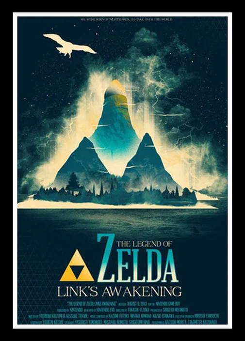 Отличная художественная картина JL Zelda legend с популярными видеоиграми