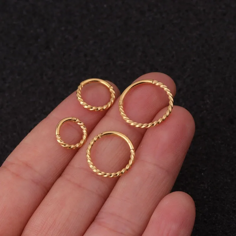 Open Rring Twist Stainless Steel Ear Buckle Ear Bone Nail Seamless Ring Closed Ring
Open Rring Twist Stainless Steel Ear Buckle Ear Bone Nail Seamless Ring Closed Ring