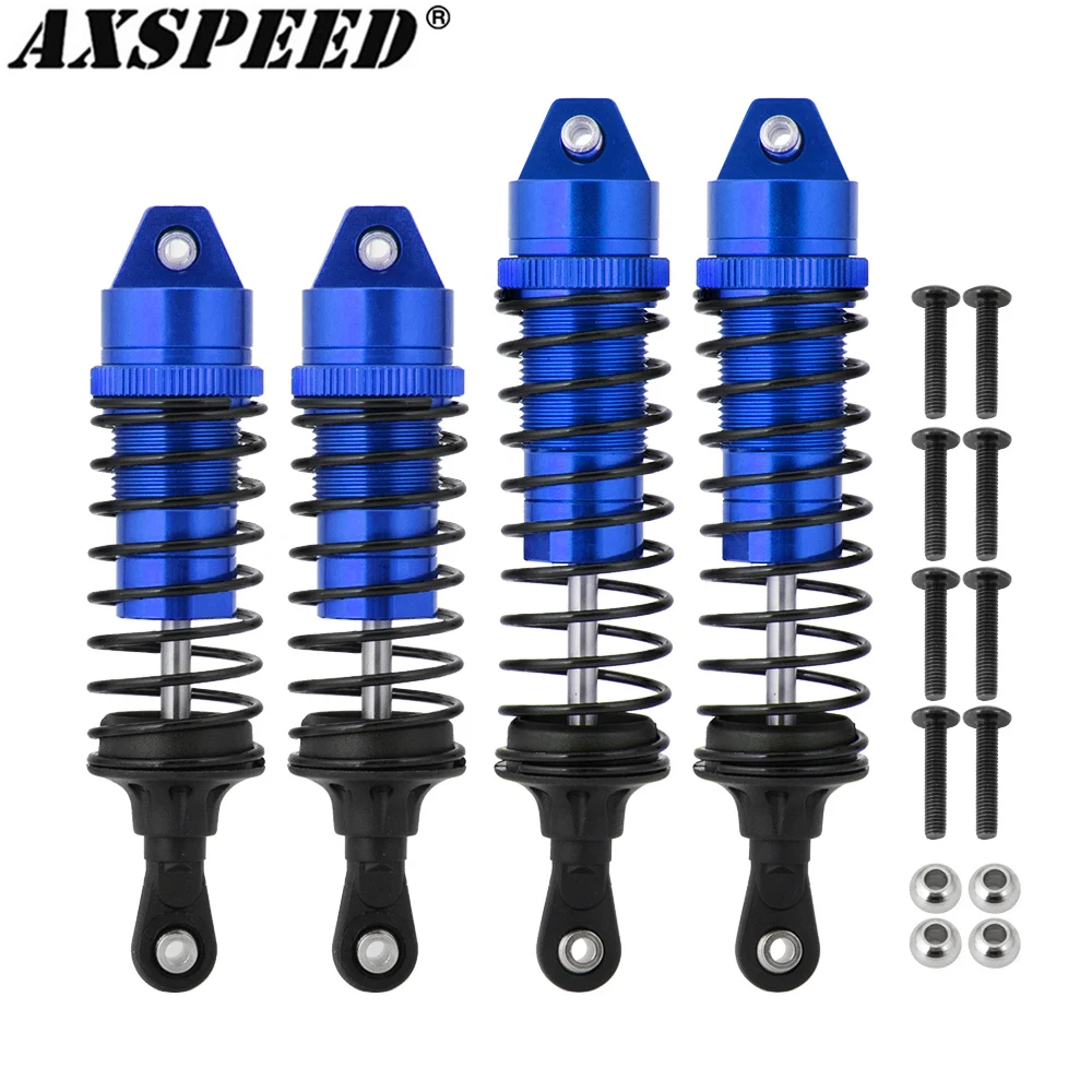 AXSPEED RC Car Shock Absorber Aluminum Alloy Front Rear Damper for 1/10 Slash Remote Control Car Shock Parts
AXSPEED RC Car Shock Absorber Aluminum Alloy Front Rear Damper for 1/10 Slash Remote Control Car Shock Parts