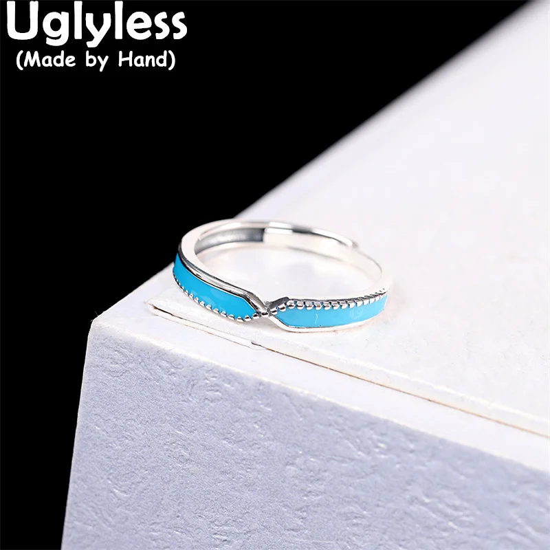 Uglyless X кольцо корейский дизайн мини размер глянцевое серебро синее кольцо для женщин Настоящее 925 Стерлинговое серебро ювелирные изделия де...
Uglyless X кольцо корейский дизайн мини размер глянцевое серебро синее кольцо для женщин Настоящее 925 Стерлинговое серебро ювелирные изделия де...