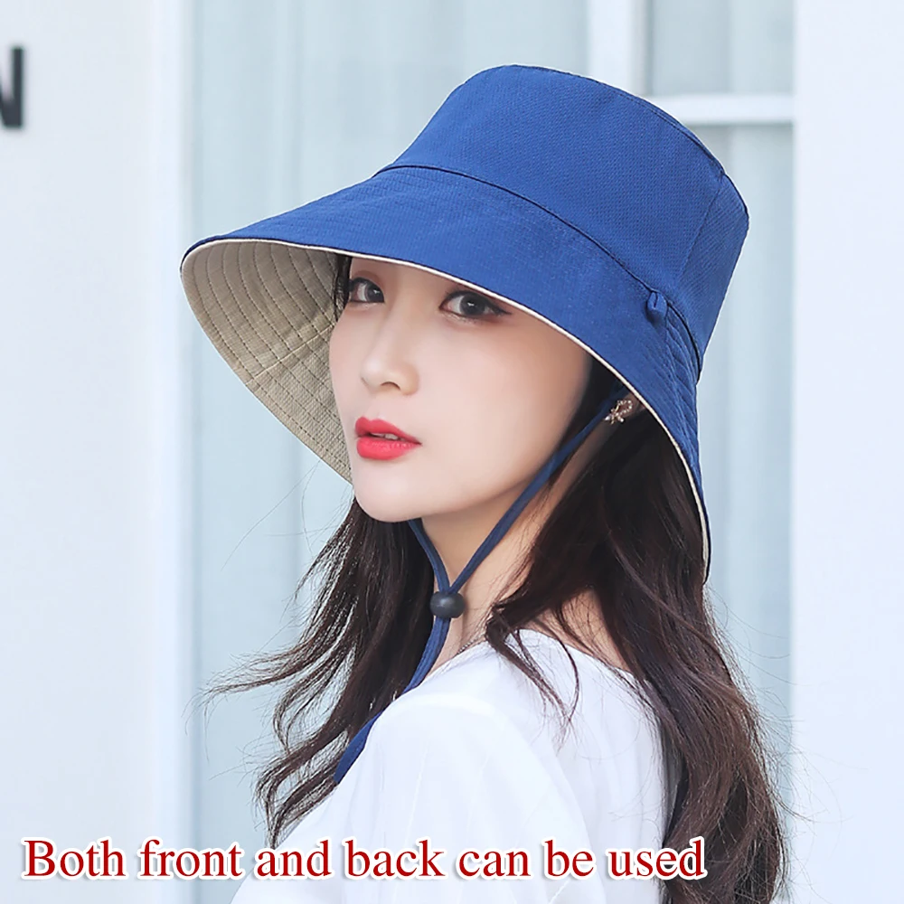 Double Sided Solid Color Bucket Hat Men Women Fashion Femme Cap Summer Boys Foldable Sun Protective Fishing Fisherman Beach Hat
Double Sided Solid Color Bucket Hat Men Women Fashion Femme Cap Summer Boys Foldable Sun Protective Fishing Fisherman Beach Hat