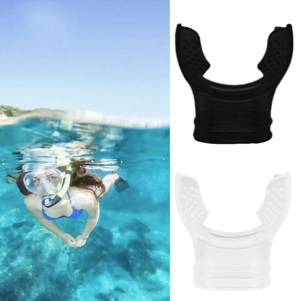 

Diving Mouthpiece Soft Silicone Diving Underwater Diving Breathing Accessories Mouthpiece Swimming Regulator Snorkel Tube