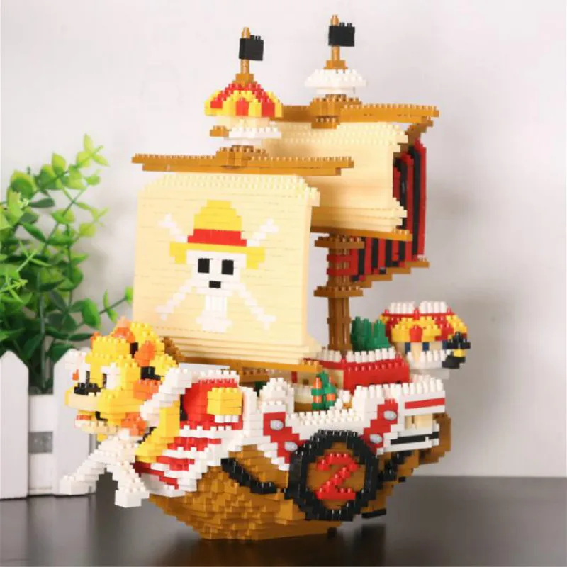 HC 9035 2691 шт. цельный пиратский корабль мультфильм сделай сам Волшебные блоки