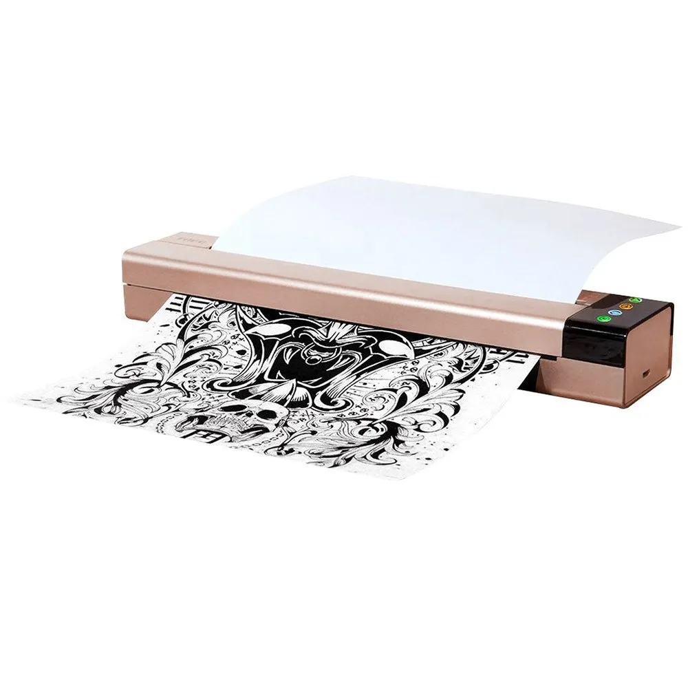 Portable Tattoo Transfer Stencil Machine Mini USB Port Thermal Copier Printer Compatible with Mobile Phone Device and Computer
Portable Tattoo Transfer Stencil Machine Mini USB Port Thermal Copier Printer Compatible with Mobile Phone Device and Computer