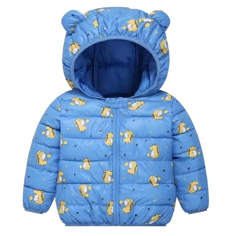 2021 new children's down cotton jacket boys and girls autumn and winter cartoon dinosaur print lightweight hooded cotton jacket
2021 new children's down cotton jacket boys and girls autumn and winter cartoon dinosaur print lightweight hooded cotton jacket