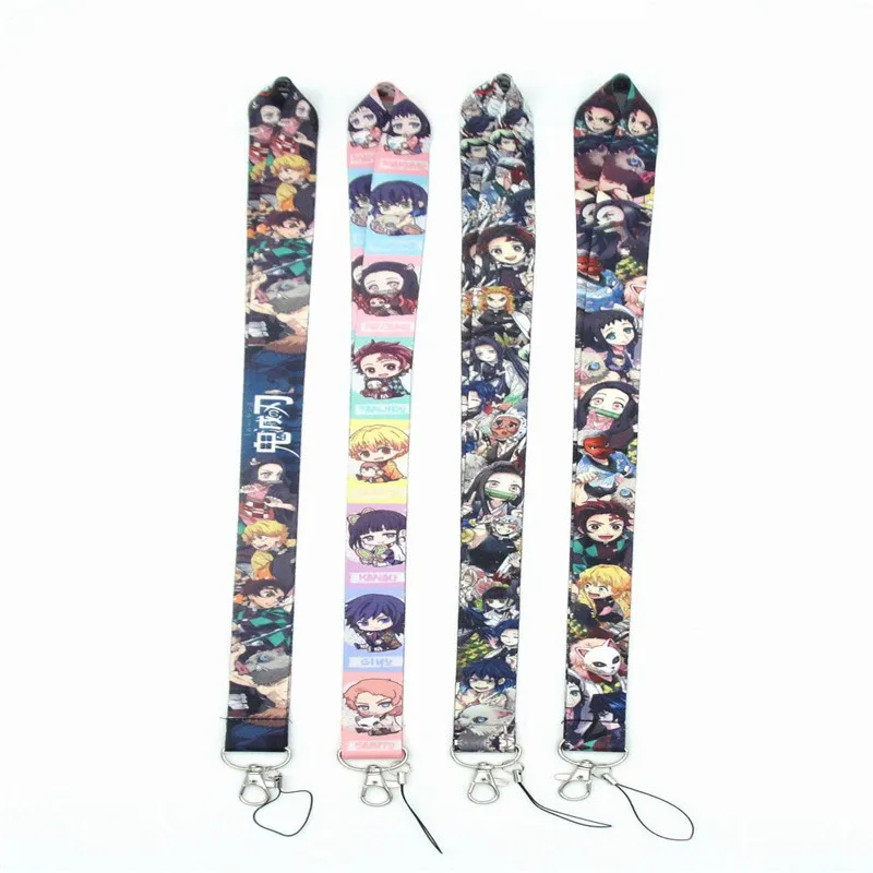 4pcs/8pcs/12pcs Demon Slayer: Kimetsu no Yaiba Lanyards Cool Neck Strap Phone Keys ID Card Holder Lanyard For Keys Rope Lanyards
4pcs/8pcs/12pcs Demon Slayer: Kimetsu no Yaiba Lanyards Cool Neck Strap Phone Keys ID Card Holder Lanyard For Keys Rope Lanyards
