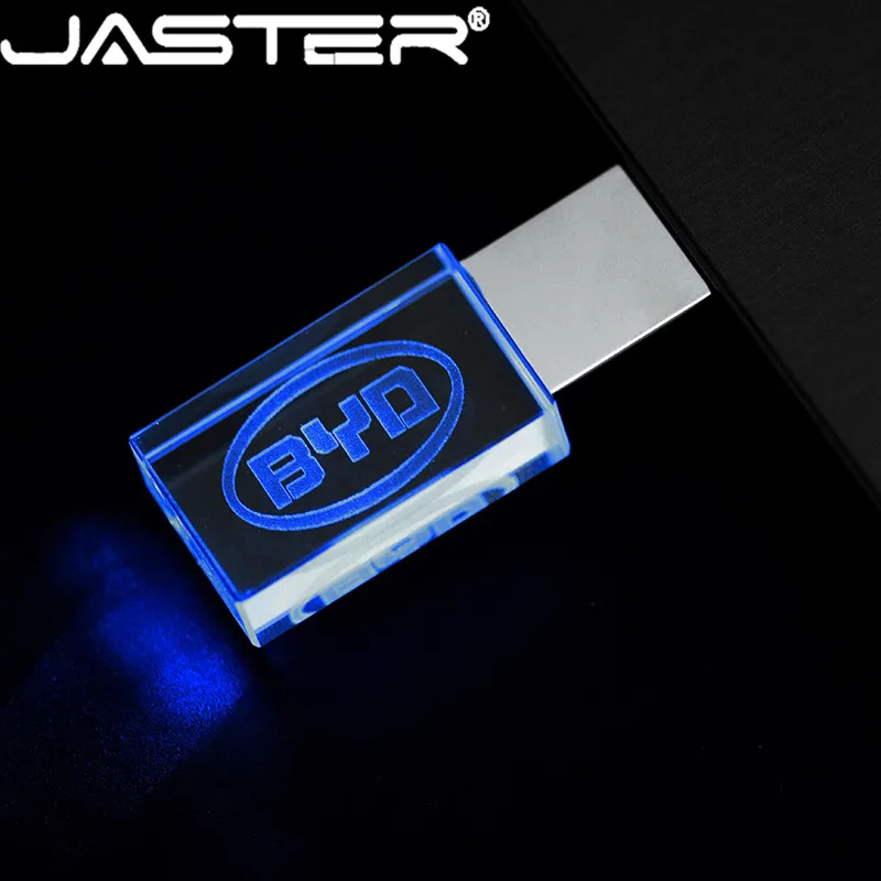 JASTER BYD Crystal Car Logo + Metal USB Flash Drive Pendrive 4GB 8GB 16GB 32GB 64GB 128GB External Storage Memory Stick USB Flas
JASTER BYD Crystal Car Logo + Metal USB Flash Drive Pendrive 4GB 8GB 16GB 32GB 64GB 128GB External Storage Memory Stick USB Flas