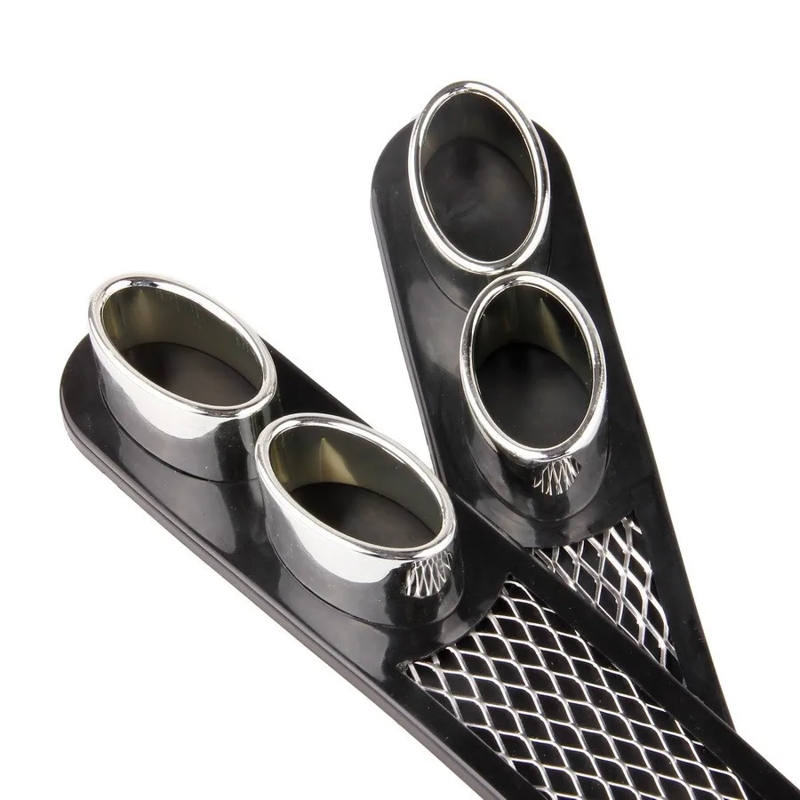 POSSBAY Universal Car Air Flow Vent Car Fender Cover Exhaust Decoration Auto Exhaust Pipe Stickers Bonnet Cover Car Decals
