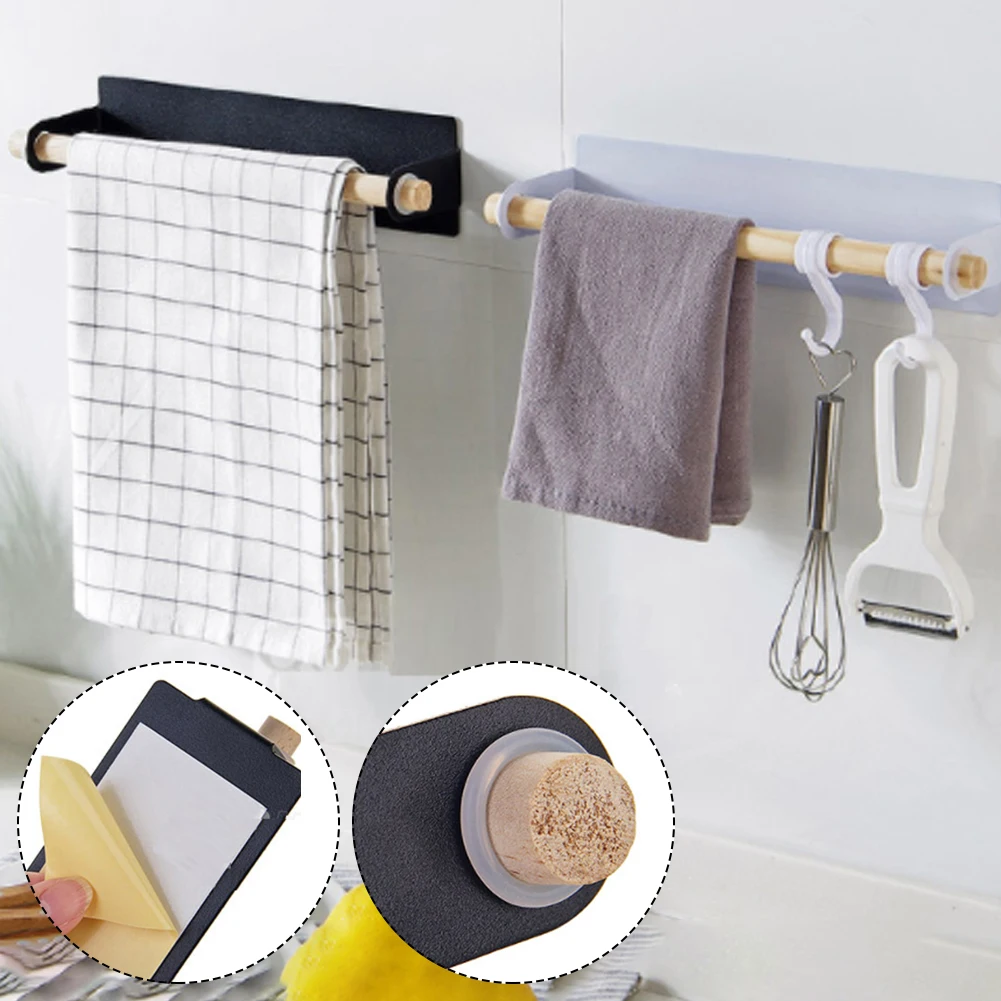 Wall Mounted Towel Holder Rack Hanger Self-adhesive Hanger Organizer Towel Bar Shelf Bathroom Hook Kitchen Wipe Hanging
Wall Mounted Towel Holder Rack Hanger Self-adhesive Hanger Organizer Towel Bar Shelf Bathroom Hook Kitchen Wipe Hanging
