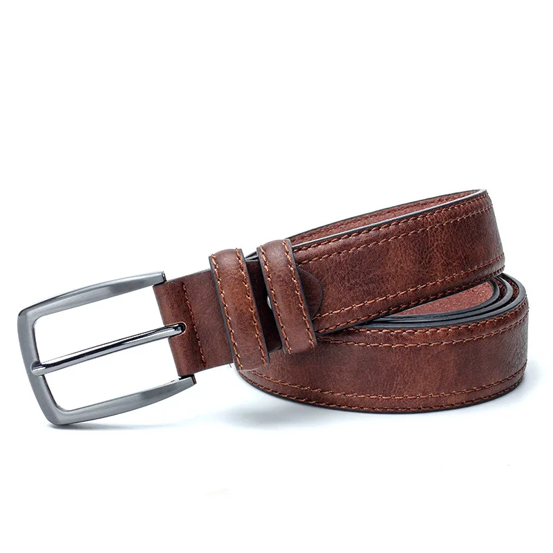 New Men's Belt High Quality Casual Pin Buckle Belt Fashion Vintage Man Jeans Male Waistband Accessories 100cm-130cm
New Men's Belt High Quality Casual Pin Buckle Belt Fashion Vintage Man Jeans Male Waistband Accessories 100cm-130cm