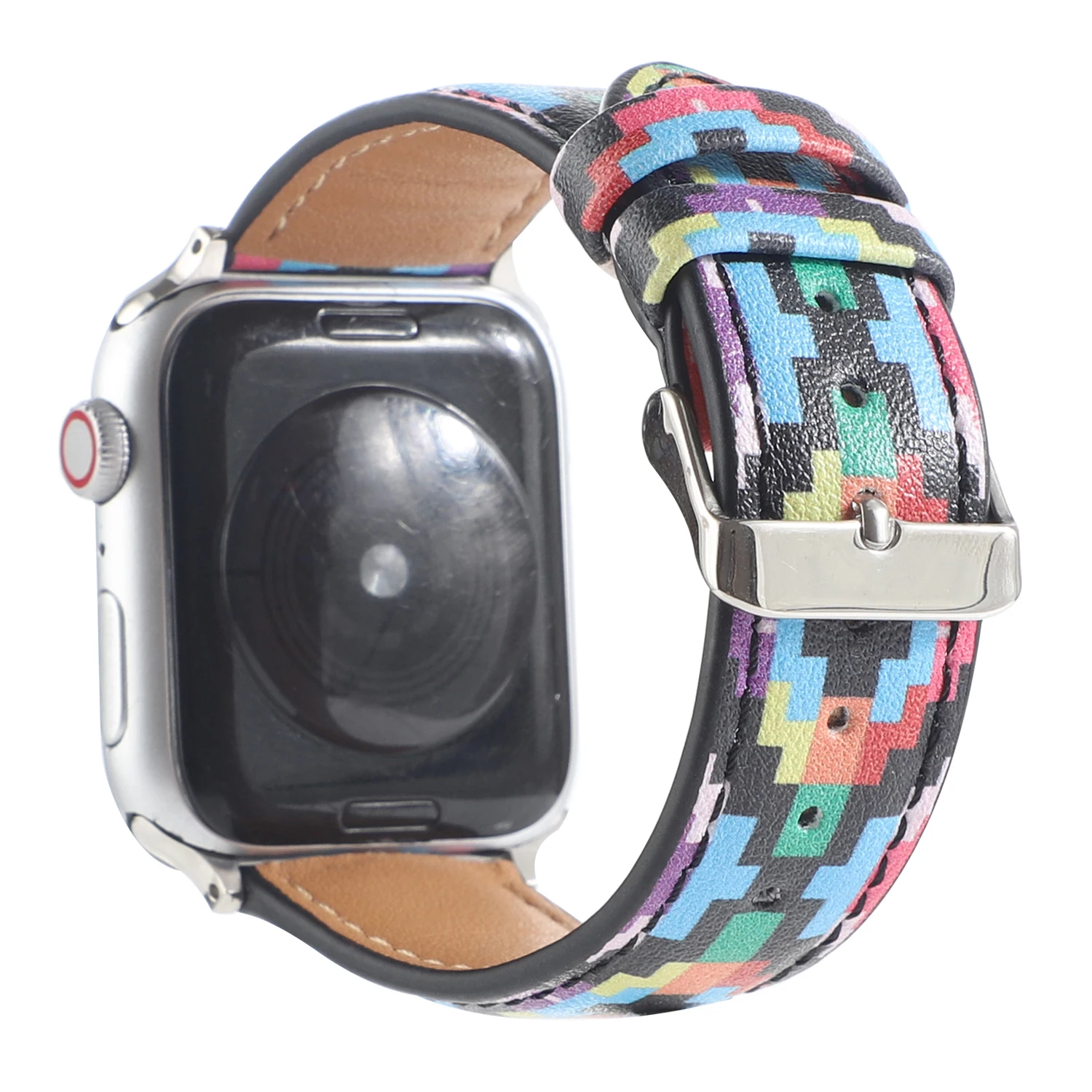 Ремешок для Apple Watch 6, 5, 4, 3, 2, 1, SE, 44 мм, 40 мм, 42 мм, 38 мм, яркий кожаный ремень, для iWatch, браслет, аксессуары для Apple Watch
Ремешок для Apple Watch 6, 5, 4, 3, 2, 1, SE, 44 мм, 40 мм, 42 мм, 38 мм, яркий кожаный ремень, для iWatch, браслет, аксессуары для Apple Watch