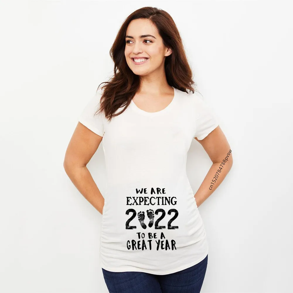 Baby Loading 2022 Women Pregnant Printed T Shirt Girl Maternity Short Sleeve Pregnancy Announcement Shirt New Mom Clothes
Baby Loading 2022 Women Pregnant Printed T Shirt Girl Maternity Short Sleeve Pregnancy Announcement Shirt New Mom Clothes