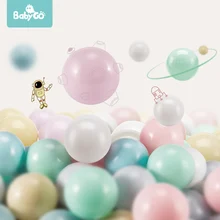 BabyGo 50 Pcs/Lot 7cm Baby Colorful Ball Pits Soft Plastic Tasteless Kids Bath Swim Toy Water Pool Ocean Ball Toys For Children