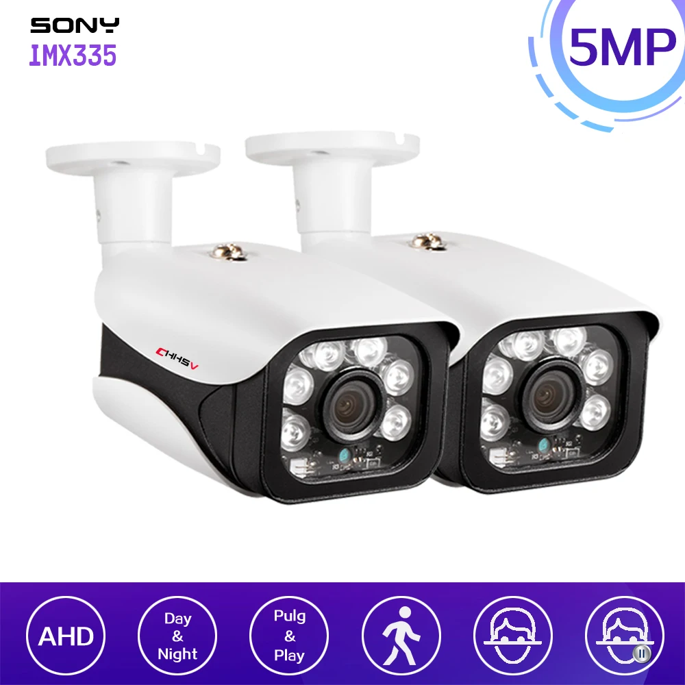 Удаленный просмотр 5MP AHD CVI TVI аналоговый 4 в 1 металлический корпус для улицы Водонепроницаемый Ночное Видение видеонаблюдения Камера * 2 длин...
Удаленный просмотр 5MP AHD CVI TVI аналоговый 4 в 1 металлический корпус для улицы Водонепроницаемый Ночное Видение видеонаблюдения Камера * 2 длин...