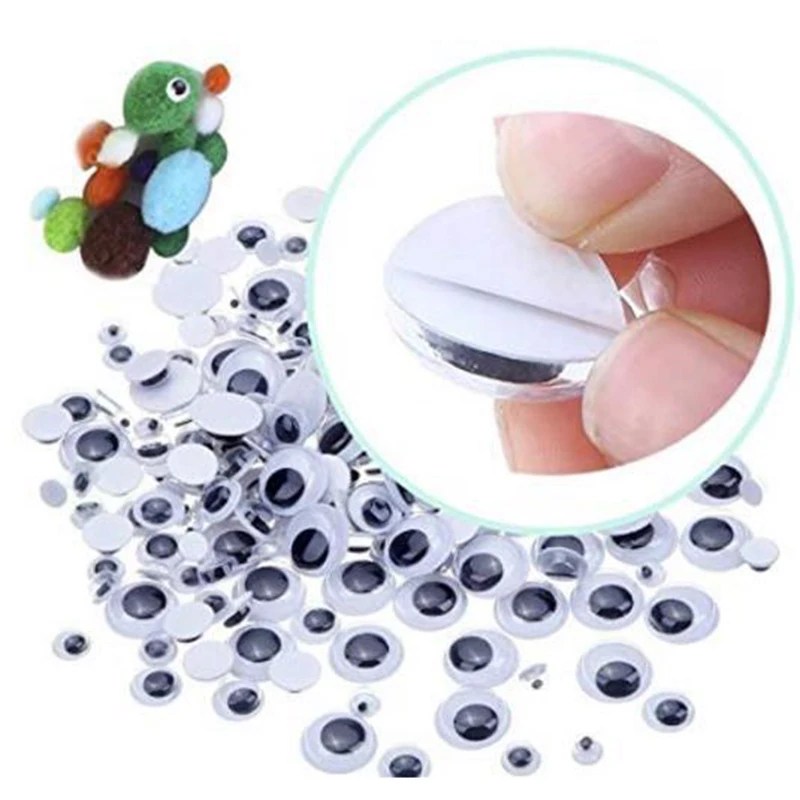 700 Pcs Self Adhesive Jiggle Eyes Muticolors for Crafts DIY Cards Scrapbooks uacr Adhesive Fastener Tape DIY Apparel Sewing New
700 Pcs Self Adhesive Jiggle Eyes Muticolors for Crafts DIY Cards Scrapbooks uacr Adhesive Fastener Tape DIY Apparel Sewing New