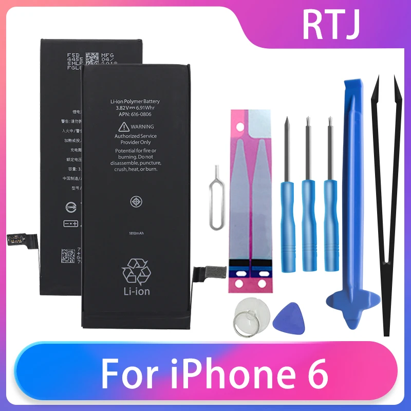 Runtianjin запасные аккумуляторы для сотового телефона iPhone 6 6G 1810 мАч аккумулятор большой емкости бесплатные инструменты AKKU
Runtianjin запасные аккумуляторы для сотового телефона iPhone 6 6G 1810 мАч аккумулятор большой емкости бесплатные инструменты AKKU