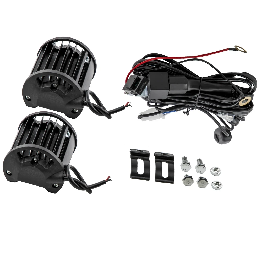 2PCS 4inch LED Work Light Bar 4WD Offroad SPOT Pods Fog For ATV SUV Driving Lamp+ Wire
2PCS 4inch LED Work Light Bar 4WD Offroad SPOT Pods Fog For ATV SUV Driving Lamp+ Wire
