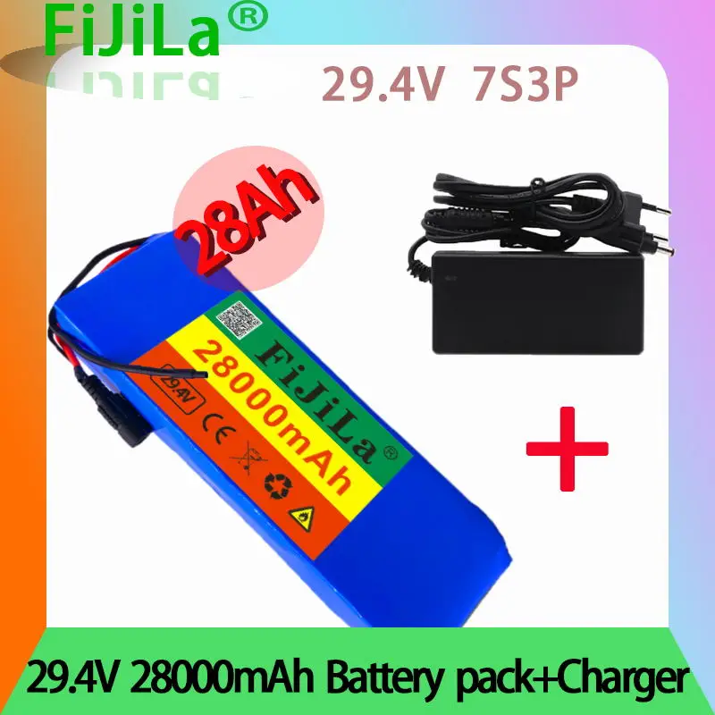 Аккумулятор литий-ионный 24 В, 7S3P29.4V28000mAh, с балансировкой 20 А, для электрического велосипеда, скутера, инвалидной коляски + зарядное устройств...
Аккумулятор литий-ионный 24 В, 7S3P29.4V28000mAh, с балансировкой 20 А, для электрического велосипеда, скутера, инвалидной коляски + зарядное устройств...
