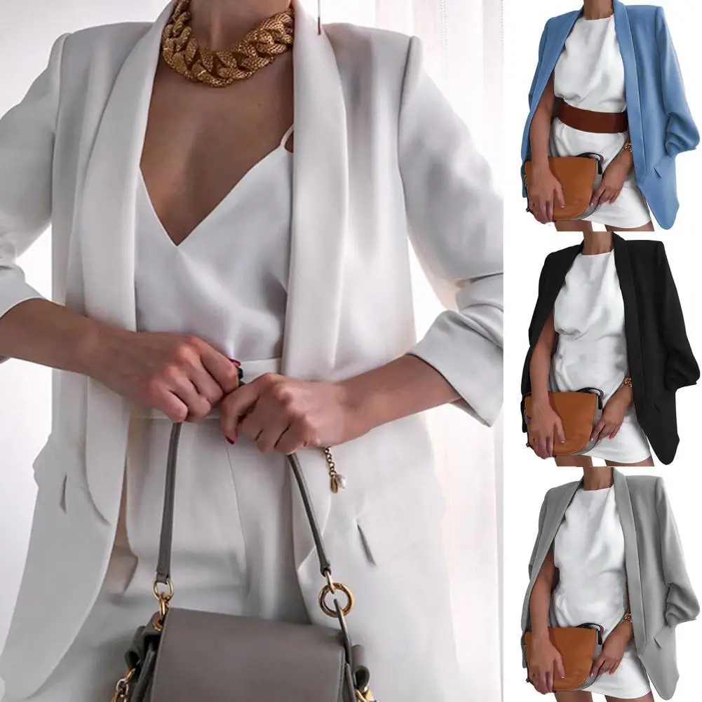 Spring 2021 Khaki Blazer Women Female Formal Wear Offic Blazer Vintage Lapel Collar Long Sleeve Woman Jackets
Spring 2021 Khaki Blazer Women Female Formal Wear Offic Blazer Vintage Lapel Collar Long Sleeve Woman Jackets