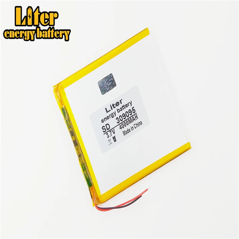 309095 3 7 V 4000mah литий-полимерный аккумулятор планшета с защитной платой для PDA Tablet PCs