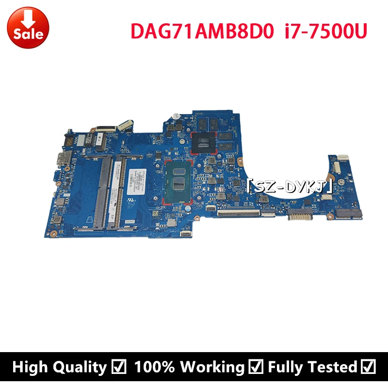 Материнская плата для ноутбука HP PAVILION 14-BK 15-CC DAG71AMB8D0 i7-7500U GT940MX 930950-601 927269-001 927269-601 материнская плата
Материнская плата для ноутбука HP PAVILION 14-BK 15-CC DAG71AMB8D0 i7-7500U GT940MX 930950-601 927269-001 927269-601 материнская плата