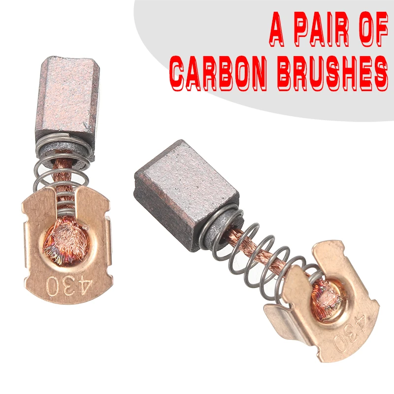 1pair Carbon Brushes For Makita CB430 Power Tool Carbon Brushes Mini Drill Electric Grinder Replacement Tools Parts
1pair Carbon Brushes For Makita CB430 Power Tool Carbon Brushes Mini Drill Electric Grinder Replacement Tools Parts