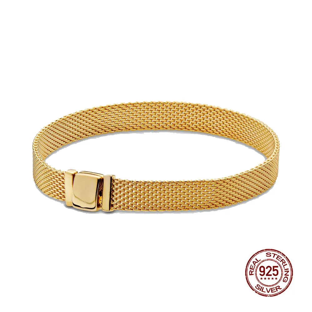 Authent 925 пробы серебряный браслет Reflexions сетчатый Браслет Reflexion Дружба Браслеты для женщин Роскошные DIY ювелирные изделия
Authent 925 пробы серебряный браслет Reflexions сетчатый Браслет Reflexion Дружба Браслеты для женщин Роскошные DIY ювелирные изделия