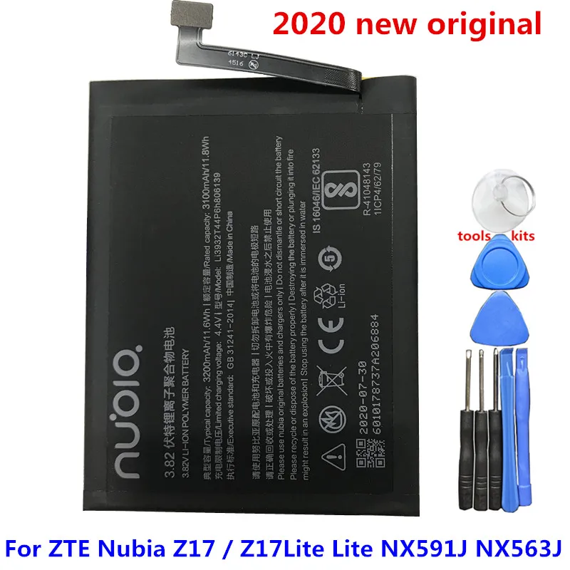 New Original 3200mAh Li3932T44P6h806139 Mobile Phone Battery For ZTE Nubia Z17 / Z17Lite Lite NX591J NX563J Battery
New Original 3200mAh Li3932T44P6h806139 Mobile Phone Battery For ZTE Nubia Z17 / Z17Lite Lite NX591J NX563J Battery