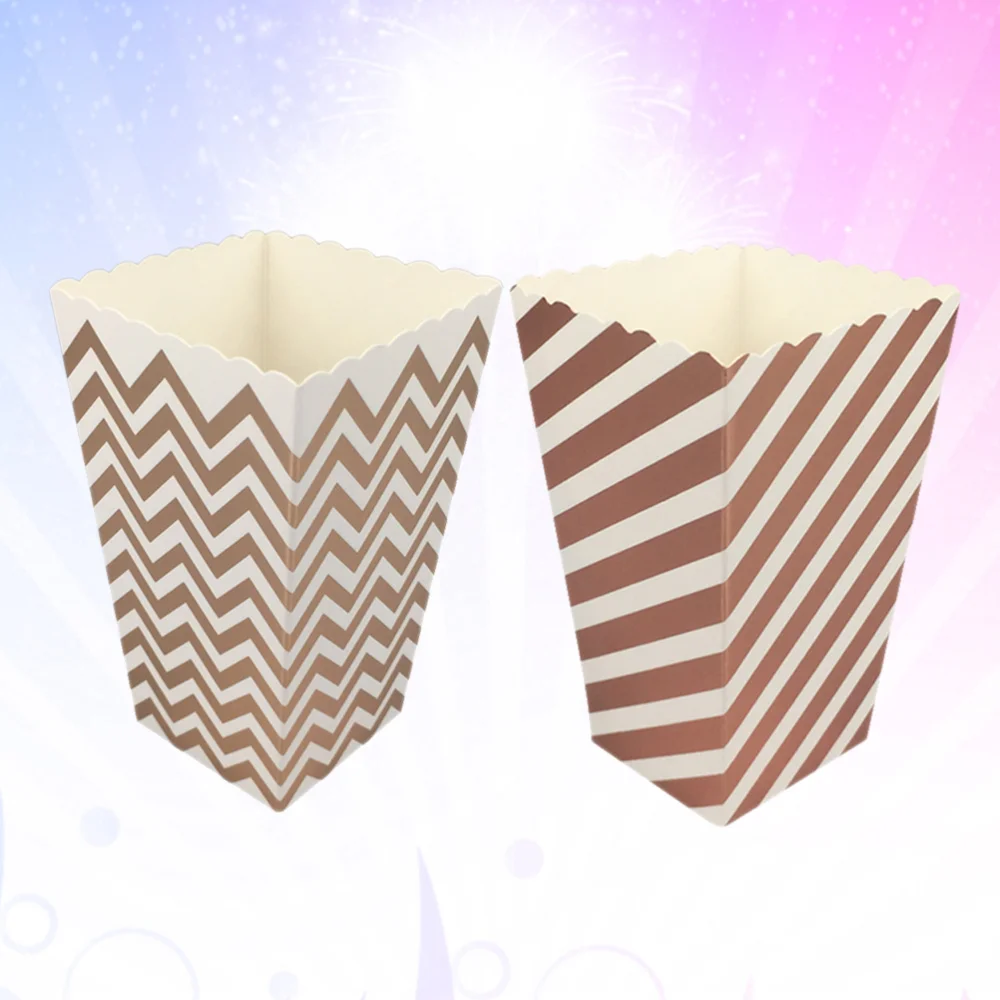 50pcs Popcorn Paper Boxes Miniature Scalloped Edge Cardboard Party Candy Container Treat Cartons for Party (25pcs Rose Golden Di
50pcs Popcorn Paper Boxes Miniature Scalloped Edge Cardboard Party Candy Container Treat Cartons for Party (25pcs Rose Golden Di
