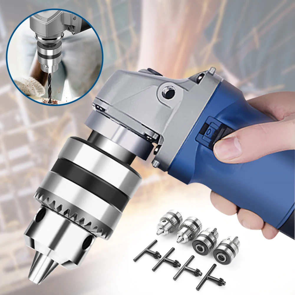 Angle Grinder Electric Drill Conversion Collet 10mm Chuck Holder Power Drill Convert Adapter M10 For 4" Electric Angle Grinder
Angle Grinder Electric Drill Conversion Collet 10mm Chuck Holder Power Drill Convert Adapter M10 For 4" Electric Angle Grinder
